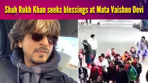 Shah Rukh Khan Seeks Blessings At Mata Vaishno Devi Ahead Of Dunki