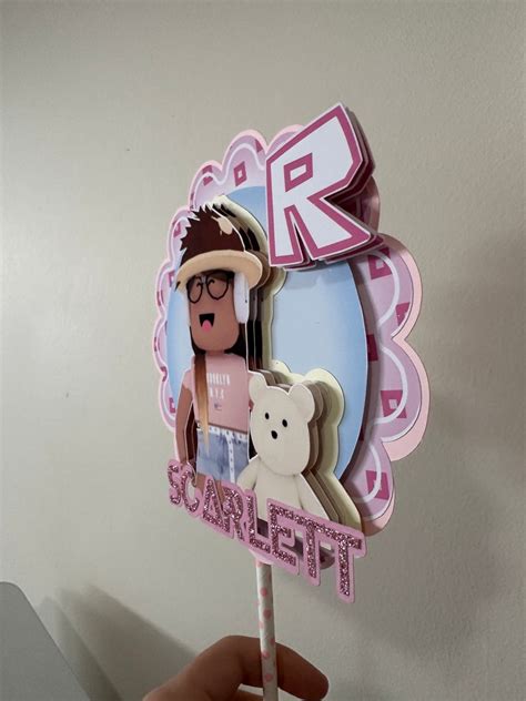 Roblox Cake Topper Etsy