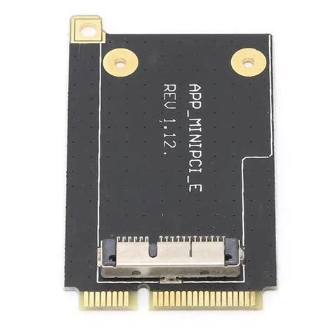 CEN Adaptateur carte réseau fil Mini PCIE NGFF Key E M 2 NGFF pour OS X