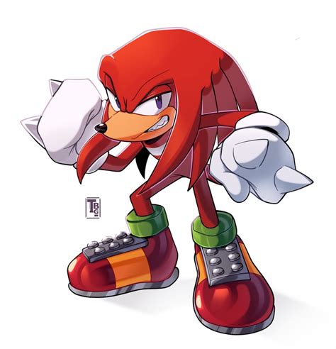 Knuckles The Echidna Sonic Drawn By Nickenten Danbooru