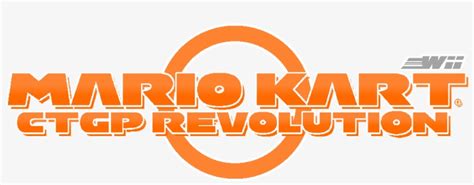 Image Mario Kart Wii Ctgp Revolution Logo Png Image Transparent Png