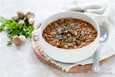 Zuppa Di Lenticchie E Funghi Semplice E Gustosissima