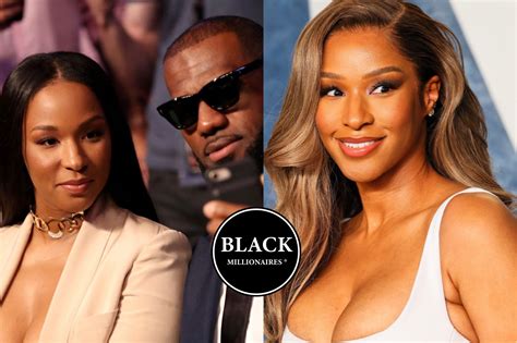 Black Millionaires On Twitter Lebron James Wife Savannah James Says