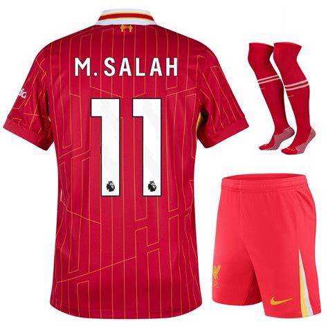 Maillot Kit Enfant Liverpool Domicile Salah