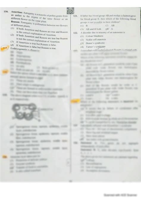 Solution Botany Questions Class 12 Studypool