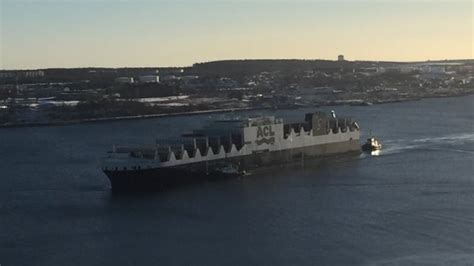 Atlantic Star Newest Atlantic Container Line Ship Sails Into Halifax