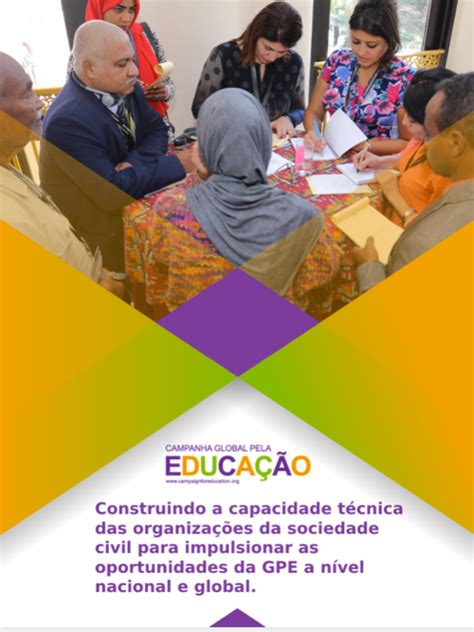 Fortalecer a capacidade técnica das organizações da sociedade civil