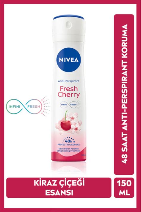 Nivea Fresh Cherry Deodorant Kad N Ml Yorumlar Fiyat Trendyol