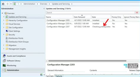 SCCM 2207 Upgrade Step By Step Guide New Features HTMD Blog