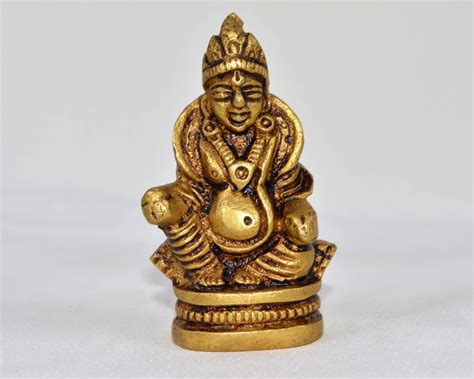 Buy Brass Kuber Statue Idols God Of Wealth Sculpture Deity Figurine