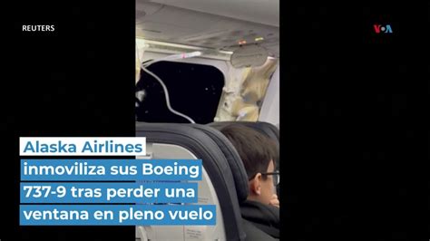 Alaska Airlines Inmoviliza Sus Boeing Tras Perder Ventana En