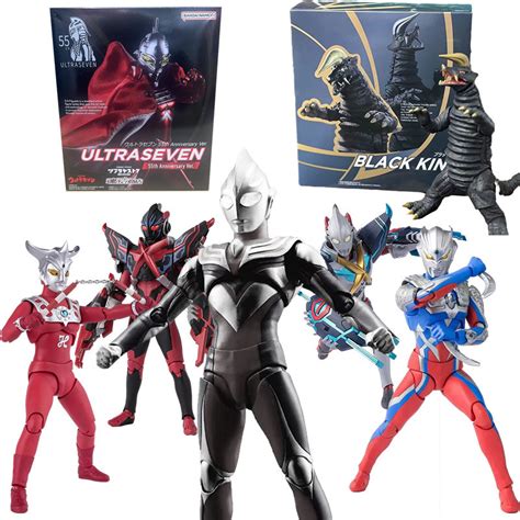 SHF Ultraman Action Figure Black King UltraSeven 55th Anniversary Ver