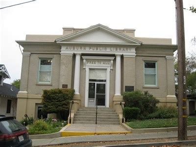 Auburn Public Library - Auburn, CA - U.S. National Register of Historic ...