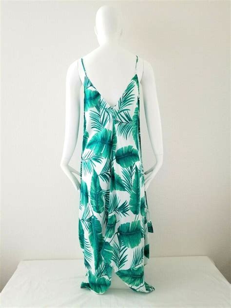 Forever 21 Swimwear Bathing Suit Cover Up Size Small Tropical Beach Boho Style Ebay