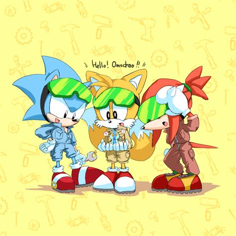 Classic Sonic Tails Omochao Knuckles Memes Imgflip