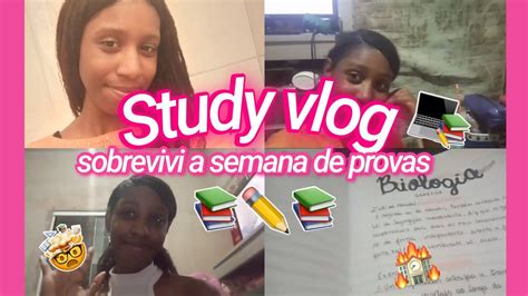 Study Vlog Estudando Para Prova E Sobrevivendo Uma Semana De Provas