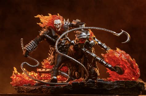 Pcs Reveals New Marvel Ghost Rider Statue Figures