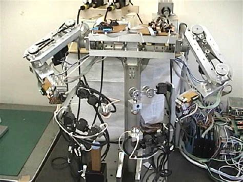 Two-hand-arm robot equipped with optical three-axis tactile sensors ... 