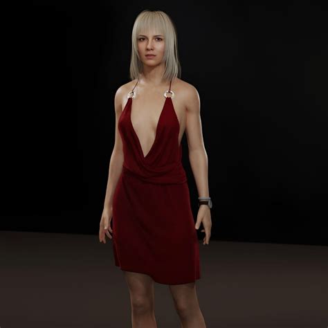 D Sexy Naked Scifi Women Pack Turbosquid