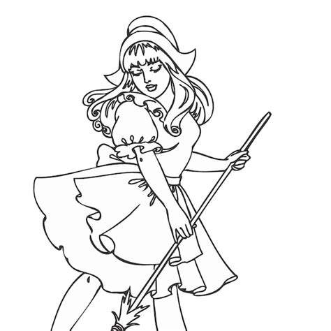 Pinup Coloring Page Etsy