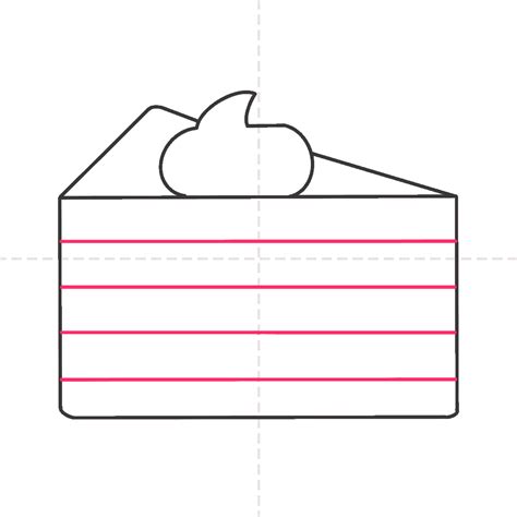 How To Draw A Slice Of Cake In 4 Easy Steps For Kids