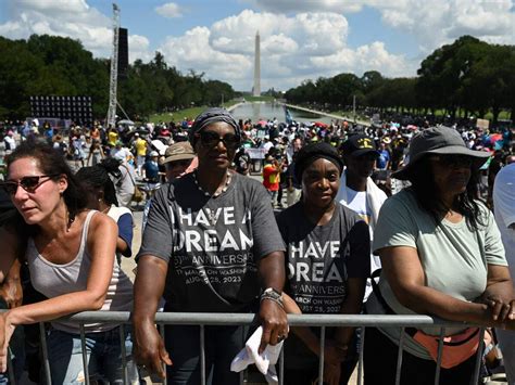 The March On Washington S 60th Anniversary Draws Thousands To D C NPR