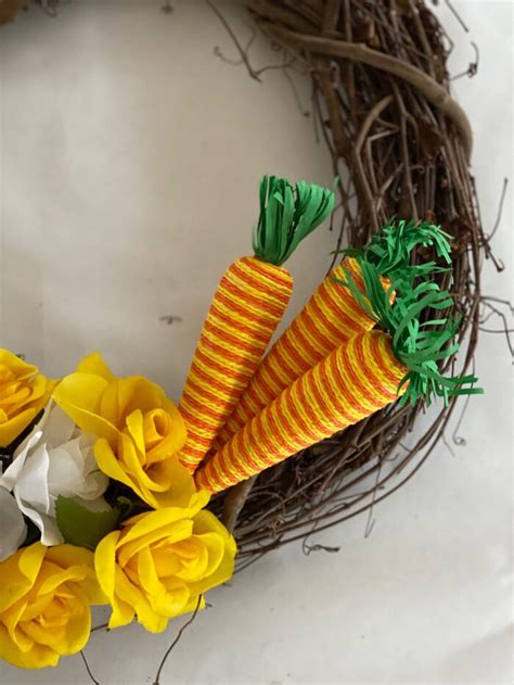 DIY Dollar Tree Easter Wreath In Only 10 Minutes Easy To Follow Tutorial