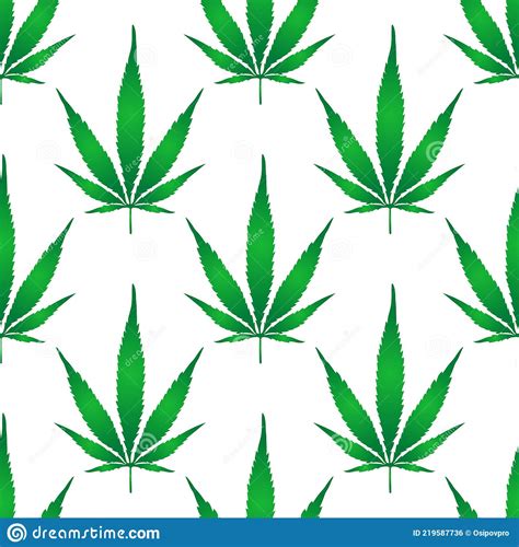 Vector Image of Cannabis Leaf. Cannabis Leaf Background Stock Vector ...