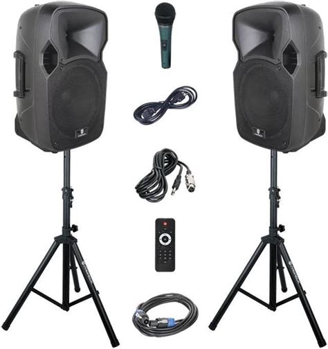 Proreck Dance 12 Portable 12 Inch 1000 Watts 2 Way Powered