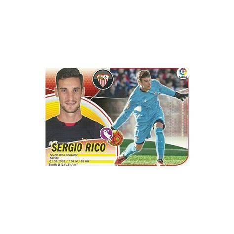 Venta Cromo Sergio Rico Del Sevilla Logo Liga Ediciones Este 2016 17