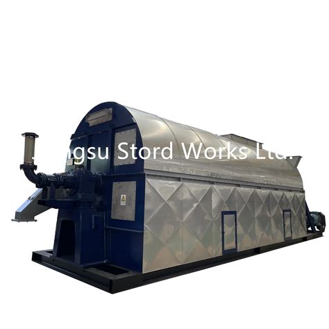 Large Capacity Soybean Residue Starch Fiber Organic Fertilizer Dryer