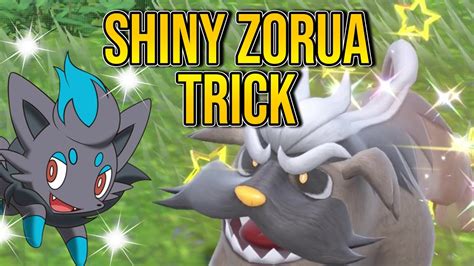 SHINY ZORUA TRICK Pokémon Karmesin und Purpur YouTube