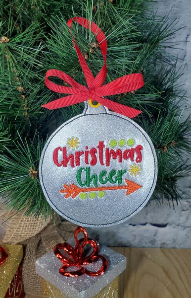 Christmas Cheer Ornament – A-Z Blanks and Designs