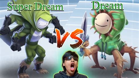 Super Dream Vs Dream‼️monster Legendswho Will Win Youtube