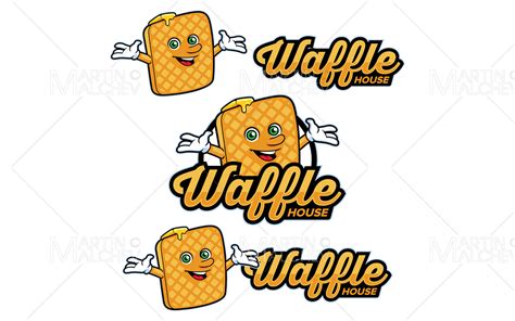 Waffle House Mascot Graphic By M K Malchev Creative Fabrica