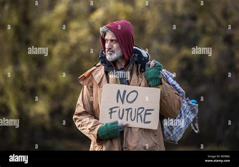 Homeless People With Cardboard Signs