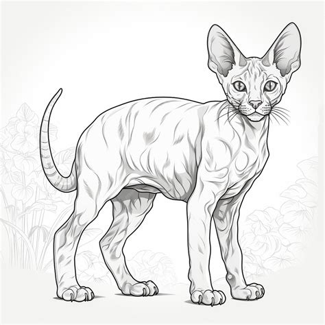 Premium Vector Cornish Rex Kitten Cat