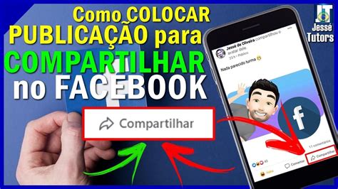 Como COLOCAR PUBLICAÇÃO para COMPARTILHAR no FACEBOOK pelo ANDROID iOS