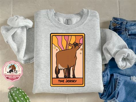 Dairy Cattle Tarot Cards Ash Shirt — The Moody Heifer Boutique