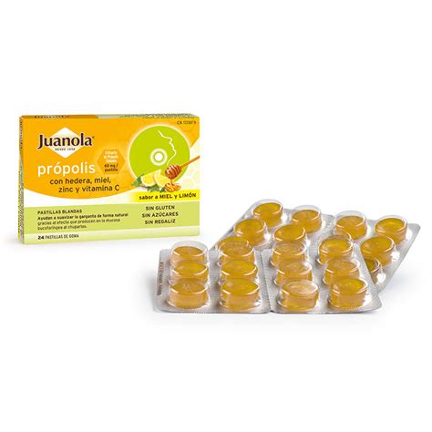 Juanola Propolis Hiedra Pastillas Blandas Miel Lim N Pastillas