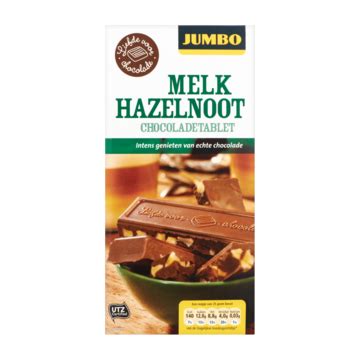 Jumbo Melk Hazelnoot Chocoladetablet G Bestellen Koek Snoep