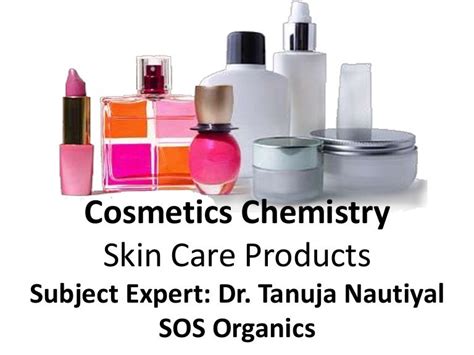 Chemistry Of Some Cosmetics