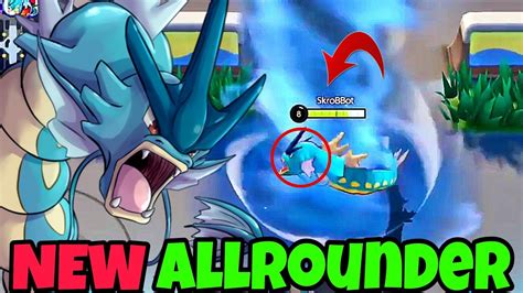 New Pokemon Gyarados Gameplay Pokemon Unite Gyarados YouTube