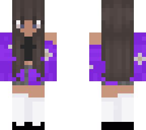 Purple girl | Minecraft Skin