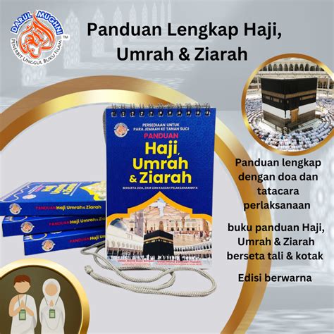 Buku Bertali Panduan Haji Umrah Ziarah Nota Umrah Ibadah