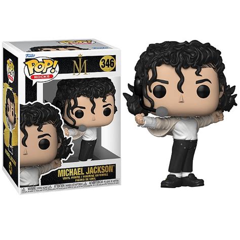 Funko Pop Rocks Michael Jackson Original Colecionavel Mo A Do