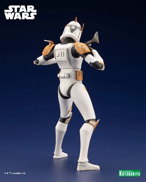 Star Wars The Clone Wars ARTFX 1 10 Commander Cody Szobor Figura 17 Cm