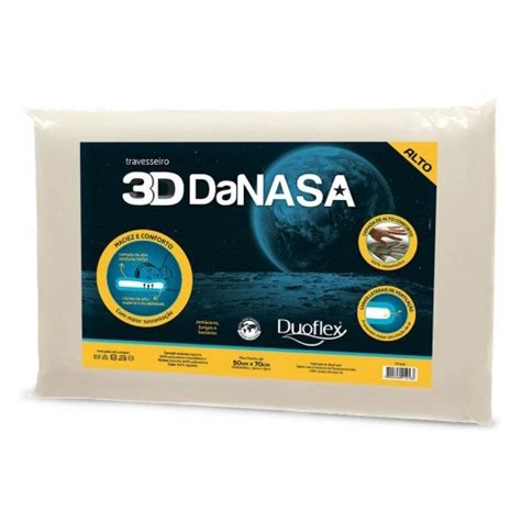 Travesseiro 3D Danasa Duoflex 13cm Altura Duoflex Shopee Brasil