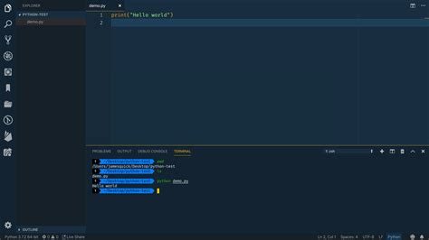 How To Get Started With Python In Visual Studio Code Digitalocean