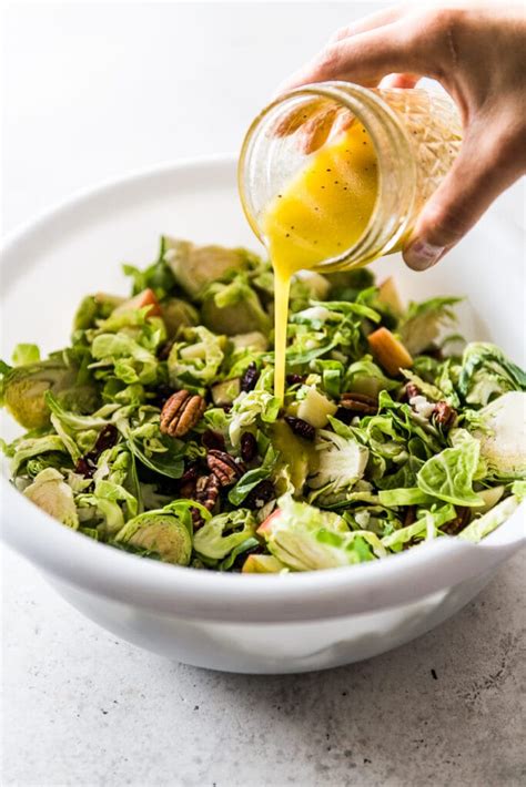 Brussels Sprouts Salad {in 5 Minutes } Isabel Eats